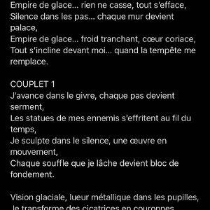 Empire de glace❄️