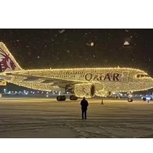 Новогодний самолёт