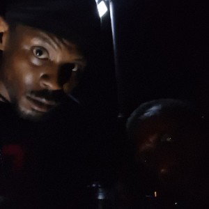 in tha back 