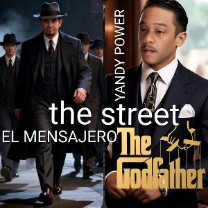 the street "EL MENSAJERO""YANDY POWER"