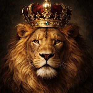 The King lion
