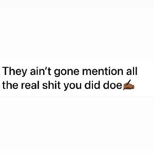 It's very clear 