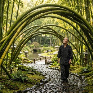 BENT BAMBOO 