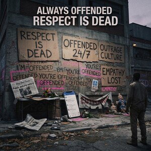 ALWAYS OFFENDED RESPECT IS DEAD.