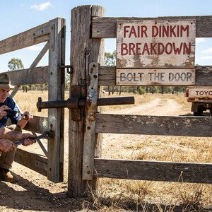 FAIR DINKUM BREAKDOWN BOLT THE DOOR