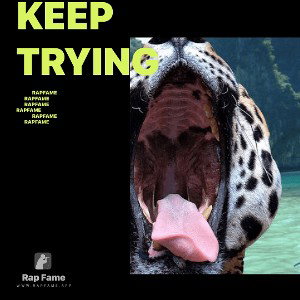 keep trying 