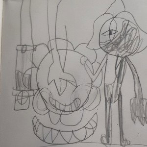 right behind you (a song based off dandys world)