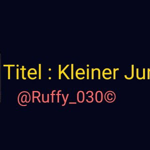 Titel : Kleiner Junge