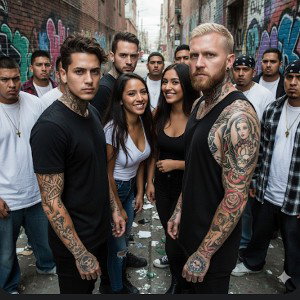   4 brother who are all with the shit