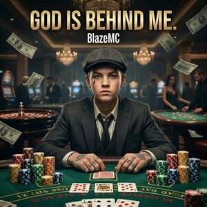 God is behind me. 