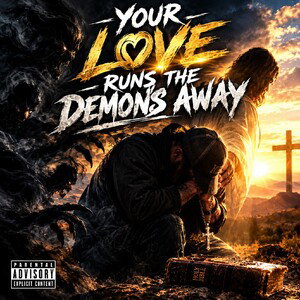 your love runs away the demons 
