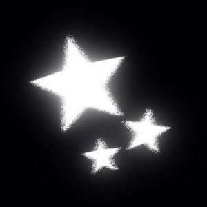 Botella de estrellas 