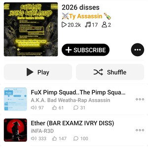 Choppin heads off(Pimp Squad diss)