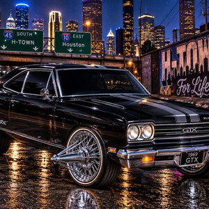 Candy paint dripping