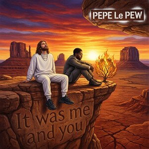 It was me and you