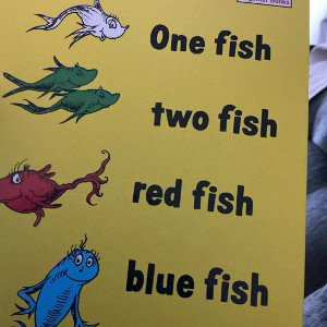 one fish two fish red fish blue  fish