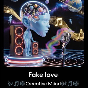  Fake love_ 🎶🎵🎼Creeative Miind🎶🎵🎼 