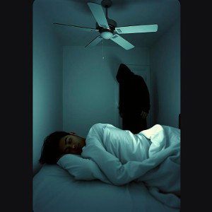 under the ceiling fan