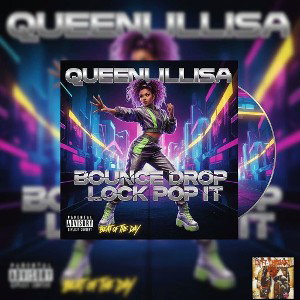 Queenlillisa  , bounce drop lock pop it 