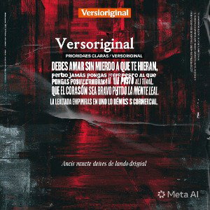  "Prioridades Claras" /☆ Versoriginal ☆ 