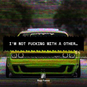 I’m not fucking with a other bitch 