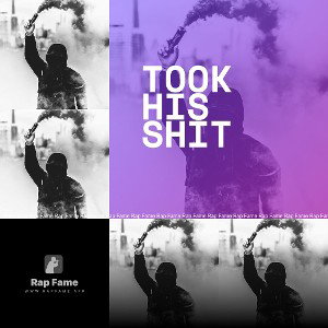 took his shit 