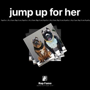jump up for her 