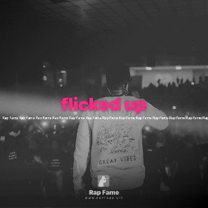 flicked up 