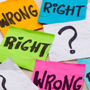 Right Or Wrong 