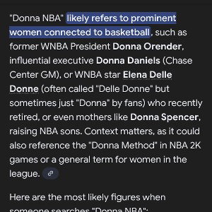 Donna ReDeFinEd No Ballers?