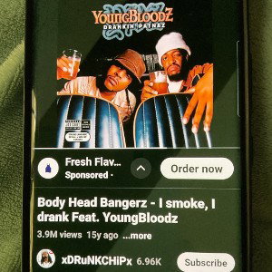 Youngbloodz Throwback off top freestyle 