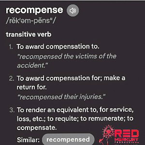 Recompense