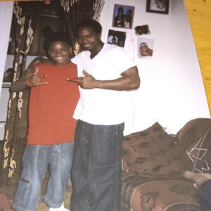 e and my son mercy boi aj
