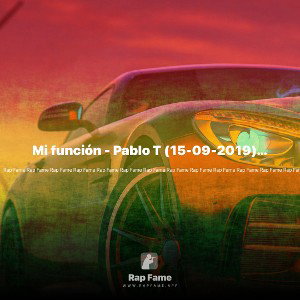 Mi función - Pablo T (15-09-2019) vídeoclip