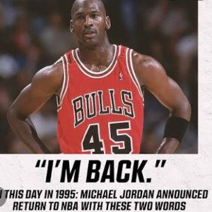 "I'M BACK" 💯👊