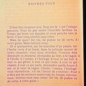 Enivrez vous