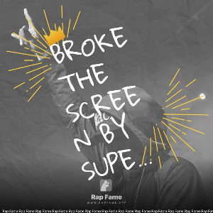 Broke the screen by super comfortable asking yourself what the problem 