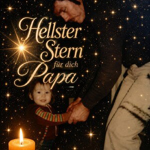 Hellster Stern für dich Papa  melle_78