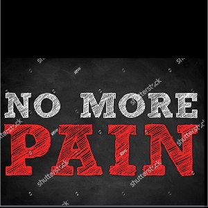 No more pain
