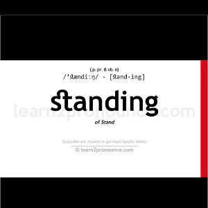 Standing right there 