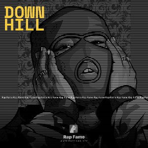 down hill