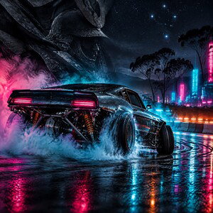 NEON BUSHIDO DRIFT 🥷