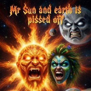 MR Sun Earth is pissed off 📴