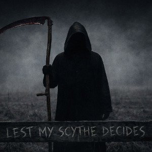 “Lest My Scythe Decides”
