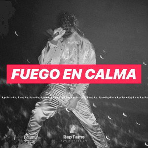 fuego en calma