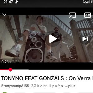 TONYNO FEAT GONZALS  On Verra Demain _ Réalisé par REBIB _