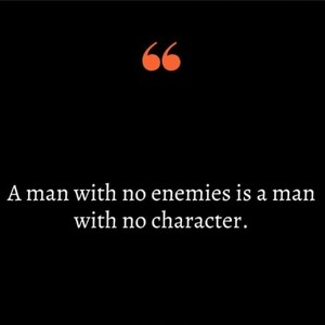 Just Enemies To Me