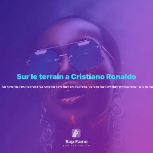Sur le terrain a Cristiano Ronaldo