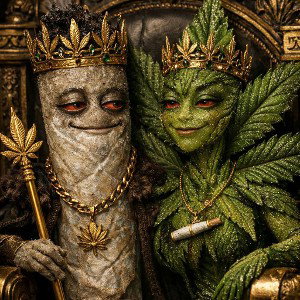 dope lady von unten 