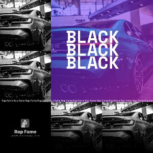 black black black